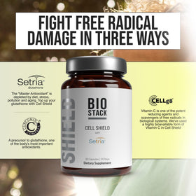 BIOSTACK Cell Shield 500mg Glutathione Liposomal en lifestyle