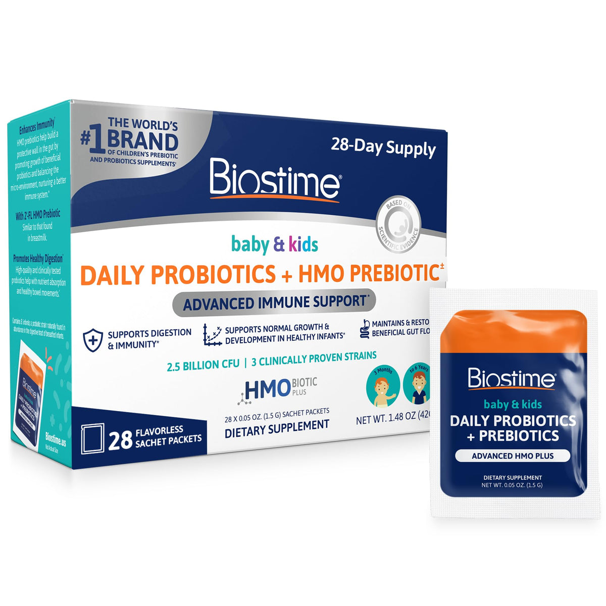 Biostime Probiotique en Poudre sachets individuels