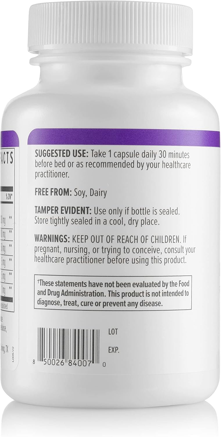 Biote Complément Alimentaire Sommeil 60 Capsules - Détails