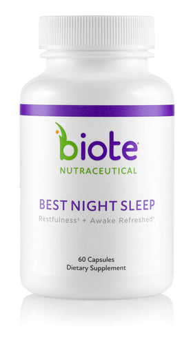 Biote Complément Alimentaire Sommeil 60 Capsules - Vue de face