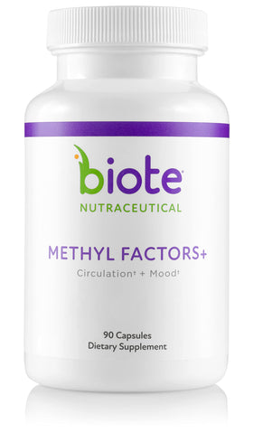 Biote Methyl Factors+ 90 capsules avec aperçu de l'emballage