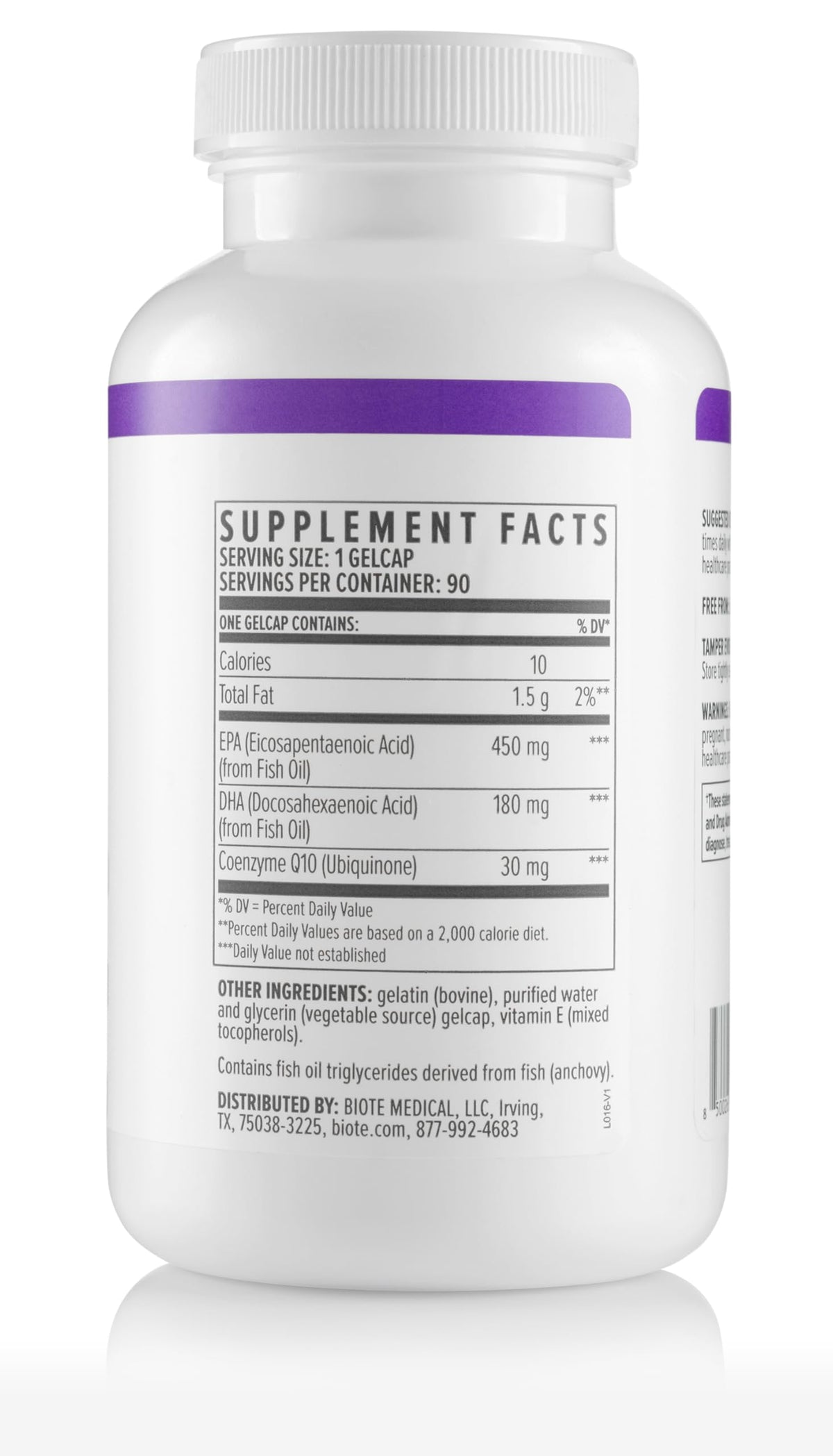 Biote Omega 3 + CoQ10 gélules en contexte de vie quotidienne