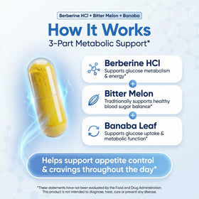 Biotech Labs Berberine HCL 1000 mg et ses ingrédients naturels
