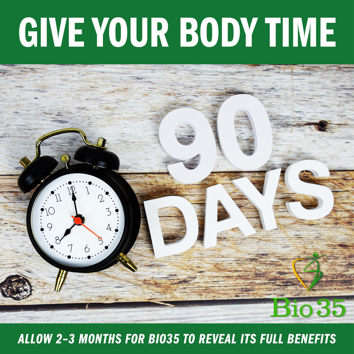 Biotek Bio-35, capsules sur une cuillère en bois