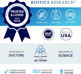 BIOTICS RESEARCH a balanced routine™ Fuel Protéine de Collagène, vue de haut