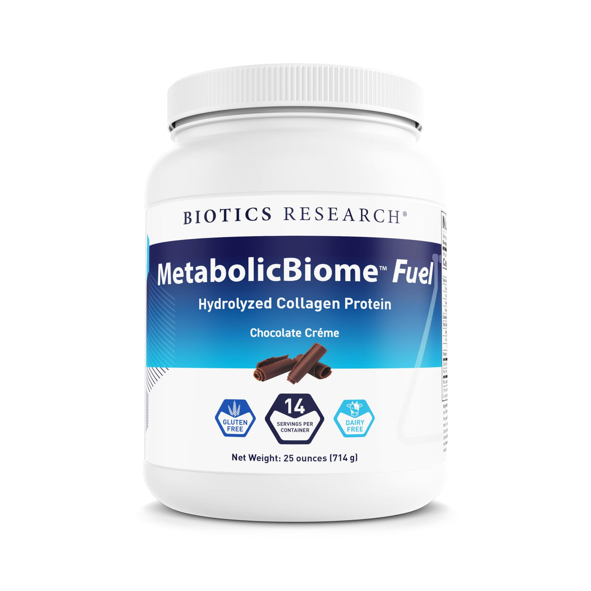 BIOTICS RESEARCH a balanced routine Protéine de Collagène Hydrolysée 20g vue de face