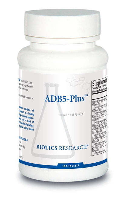 BIOTICS RESEARCH ADB5-Plus 90 comprimés vue de face