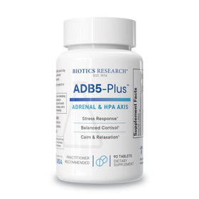 BIOTICS RESEARCH ADB5-Plus 90 Comprimés vue de face