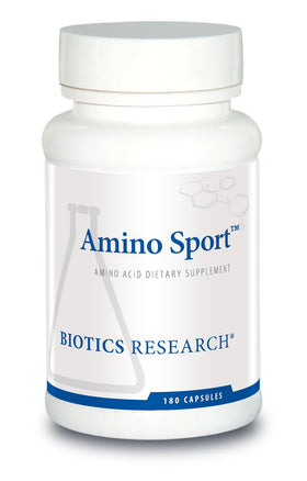 BIOTICS RESEARCH Amino Sport 180 capsules vue avant