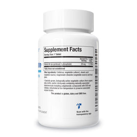 BIOTICS RESEARCH B6 Phosphate, étiquette avec ingrédients
