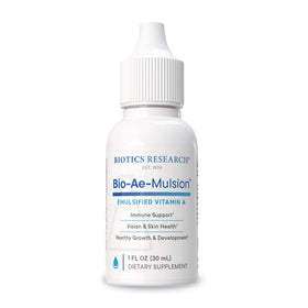 BIOTICS RESEARCH Bio Ae Mulsion flacon avant avec étiquette