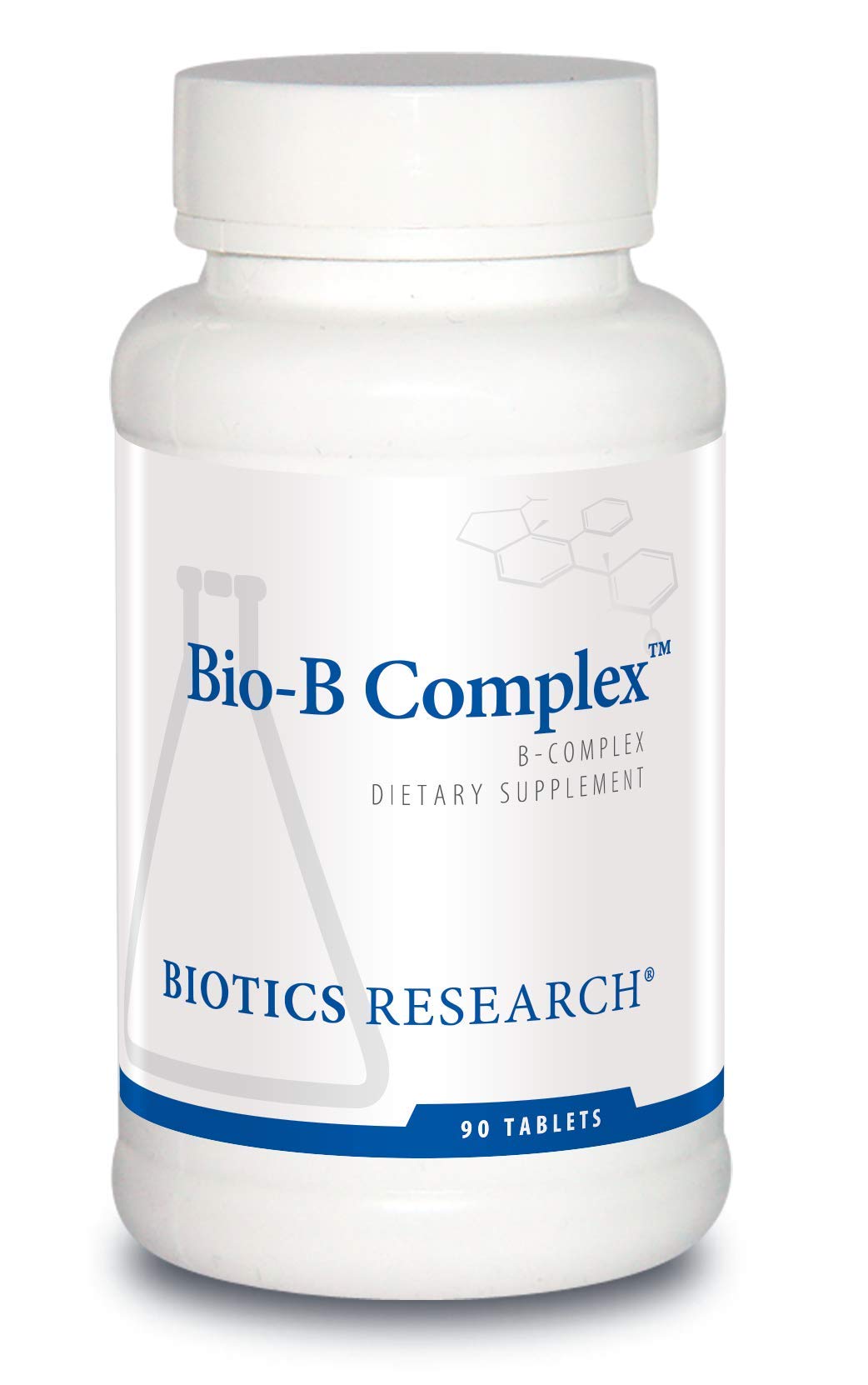 BIOTICS RESEARCH Bio B Complex 90 tablettes vue avant