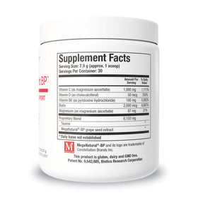 BIOTICS RESEARCH Bio CardioSirt powder in a scoop