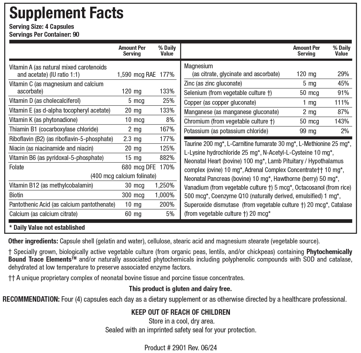 BIOTICS RESEARCH Bio Cardiozyme Forte avec des ingrédients naturels