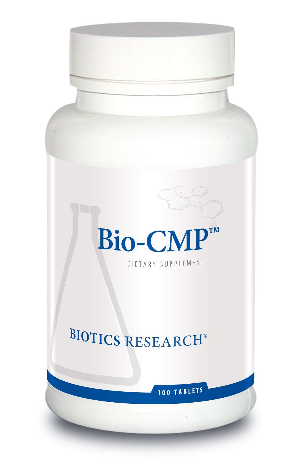 BIOTICS RESEARCH Bio CMP Calcium Magnesium Potassium 100 comprimés vue de face