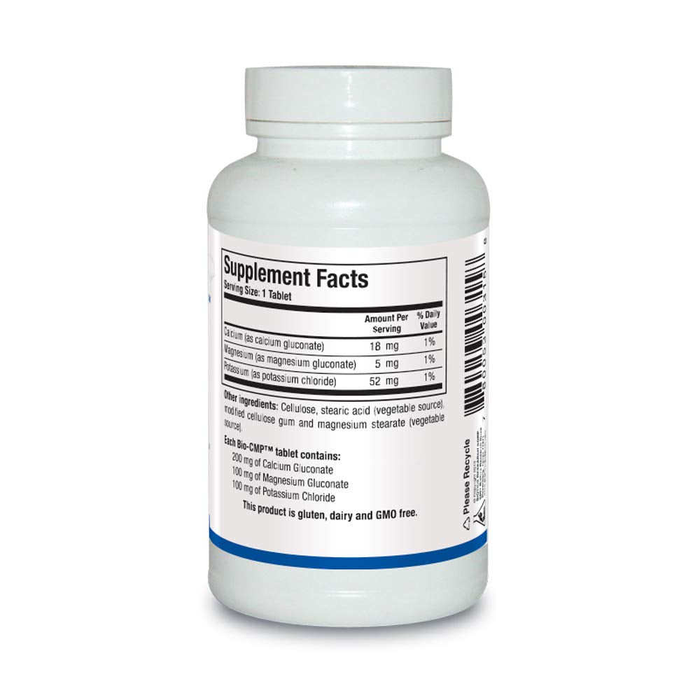 BIOTICS RESEARCH Bio CMP Calcium Magnésium Potassium flacon avec étiquette
