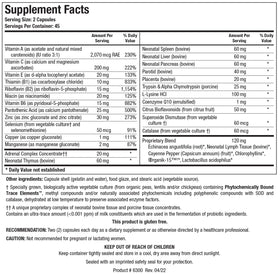 BIOTICS RESEARCH Bio daily wellness Forte 90 capsules avec étiquette
