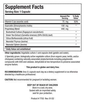BIOTICS RESEARCH Bio FCTS 90 capsules ouvertes