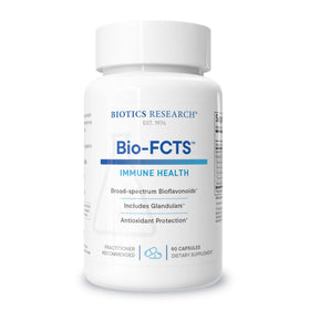 BIOTICS RESEARCH Bio FCTS 90 capsules vue de face
