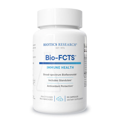 BIOTICS RESEARCH Bio FCTS 90 capsules vue de face