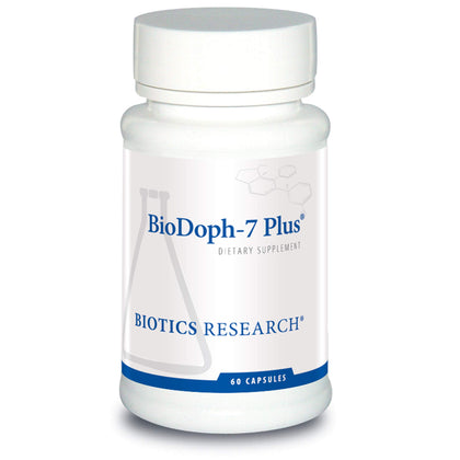 BIOTICS RESEARCH BioDoph7 Plus 400mg 60 Capsules - Vue de face