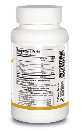 BIOTICS RESEARCH Biomega DHA gélules avec étiquette