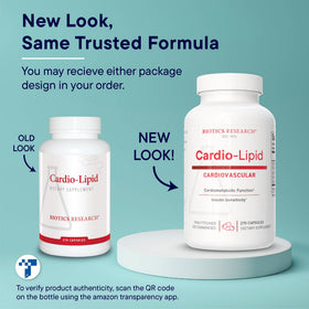 BIOTICS RESEARCH Cardio-Lipid™ 281g en gros plan des comprimés
