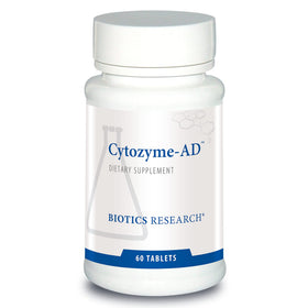 BIOTICS RESEARCH Cytozyme-AD 90 Tablettes, vue avant du produit