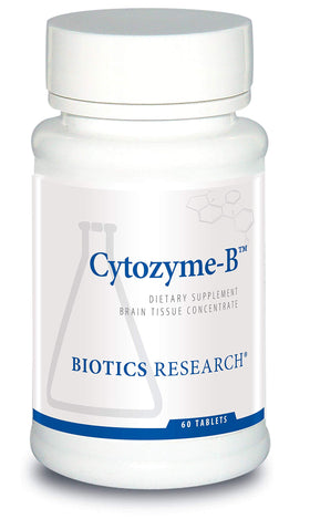 BIOTICS RESEARCH Cytozyme B 60 tablettes vue de face