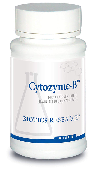 BIOTICS RESEARCH Cytozyme B 60 tablettes vue de face
