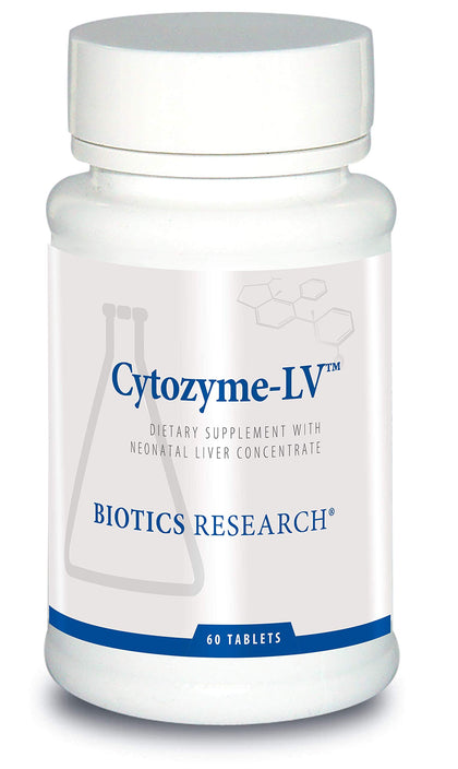 BIOTICS RESEARCH Cytozyme-LV 150mg avant avec emballage