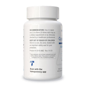 BIOTICS RESEARCH Cytozyme PT HPT tablette sur une surface blanche