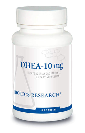 BIOTICS RESEARCH DHEA 10 mg comprimés, boîte avant