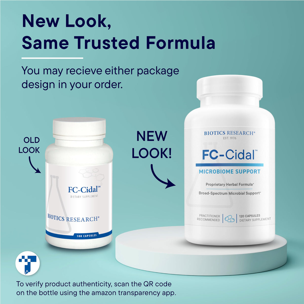 BIOTICS RESEARCH FC Cidal™ Mélange Herbal 500 mg - présentation du produit