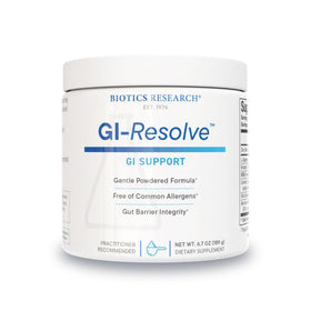 BIOTICS RESEARCH GI Resolve L-Glutamine Poudre 240g vue de face