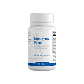 BIOTICS RESEARCH Intenzyme Forte™ 100 comprimés en boîte