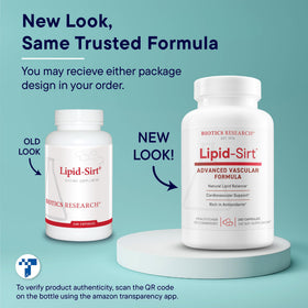 BIOTICS RESEARCH Lipid SIRT 240C, comprimés dans un bol