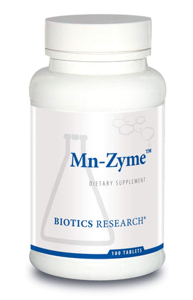 BIOTICS RESEARCH Mn Zyme Manganèse 100 Tablettes vue avant
