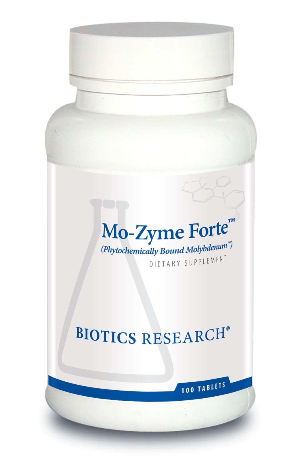 BIOTICS RESEARCH MoZyme Forte Molybdenum 150 mcg comprimés en emballage