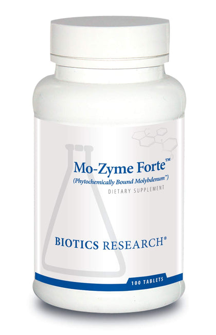 BIOTICS RESEARCH MoZyme Forte Molybdenum 150 mcg comprimés en emballage