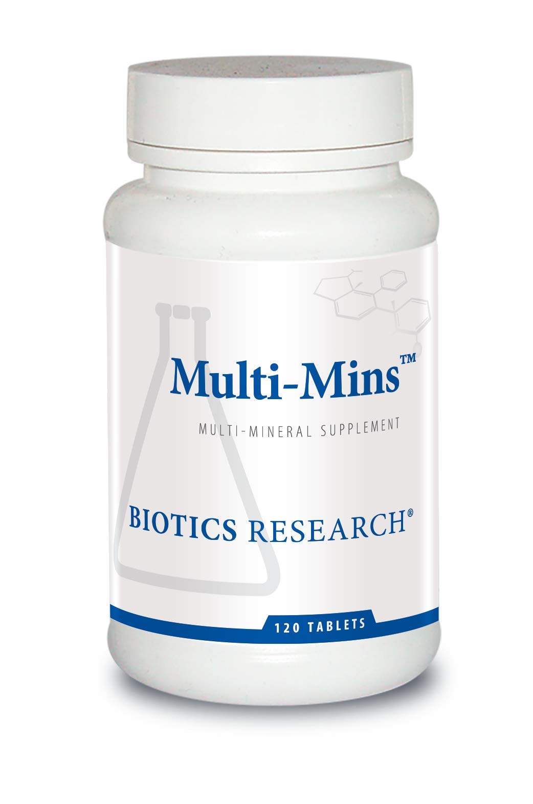BIOTICS RESEARCH Multi Mins 120 comprimés vue de face