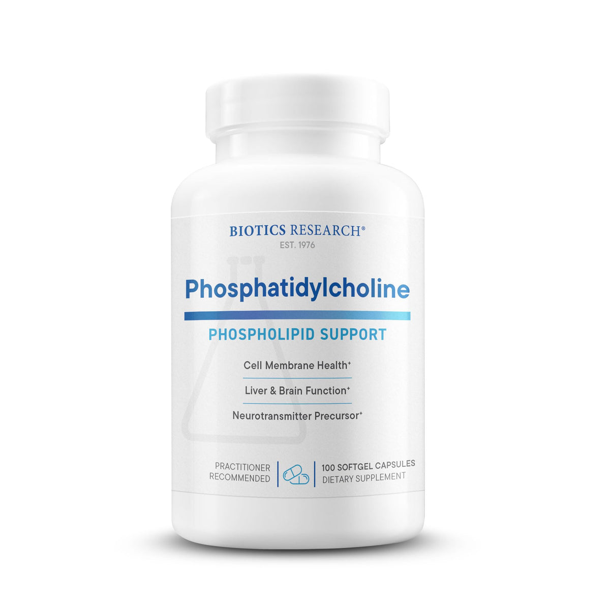 BIOTICS RESEARCH Phosphatidylcholine 420mg avant de l'emballage