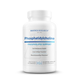 BIOTICS RESEARCH Phosphatidylcholine 420mg avant de l'emballage