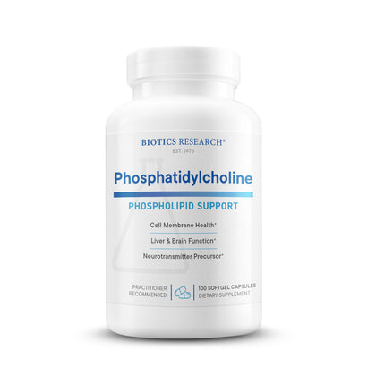 BIOTICS RESEARCH Phosphatidylcholine 420mg avant de l'emballage