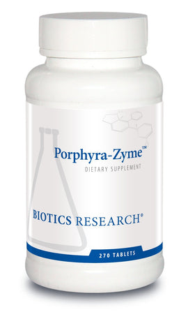 BIOTICS RESEARCH Porphyra Zyme Chlorophyll Concentrate 270 Tablets front view