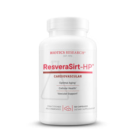 BIOTICS RESEARCH ResveraSirt HP 120 capsules front view