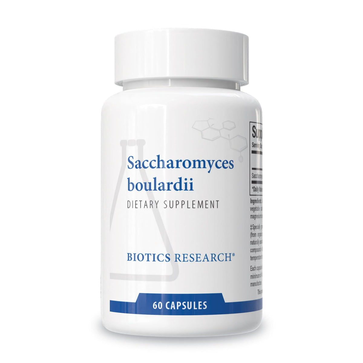 BIOTICS RESEARCH Saccharomyces boulardii 235 mg capsules front view