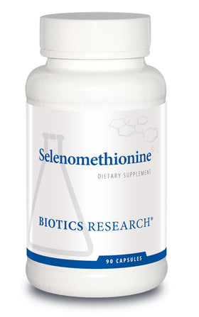 BIOTICS RESEARCH Selenométhionine 200mcg capsules front view