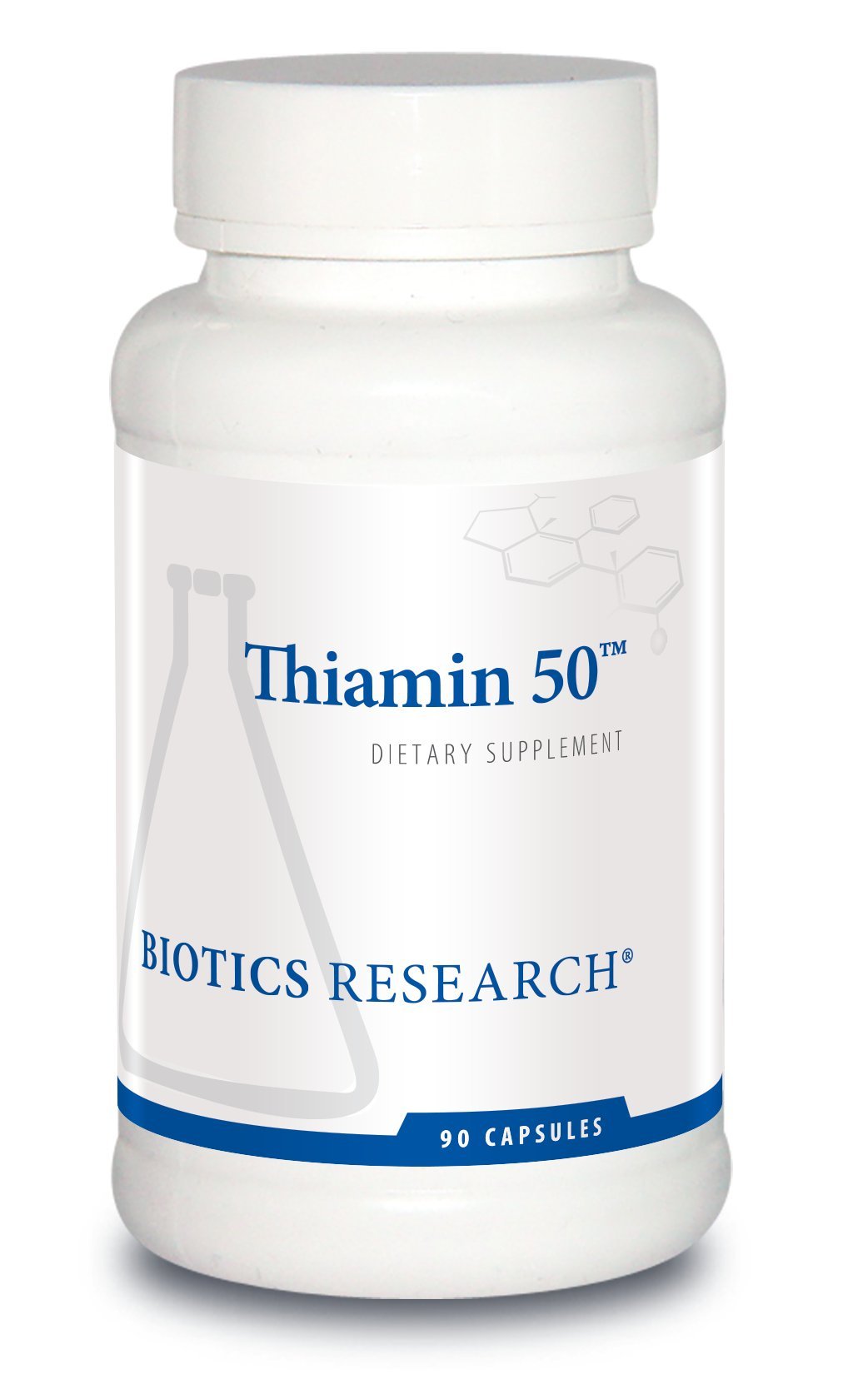 BIOTICS RESEARCH Thiamin 50 capsules vue de face