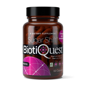 BiotiQuest Sugar Shift Probiotic 60 capsules packaging front view